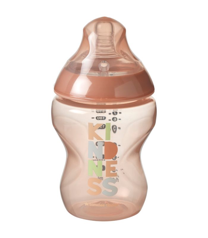 Tommee Tippee Closer to Nature Bottle 260 ml Kindness Pink