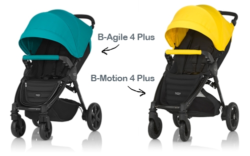 Britax b agile hot sale 4 plus test