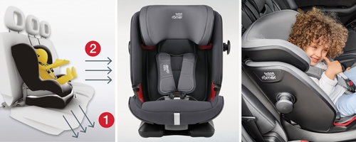 Silla de coche Britax Römer Adventure plus - Grupo 2/3 · Britax Römer · El  Corte Inglés