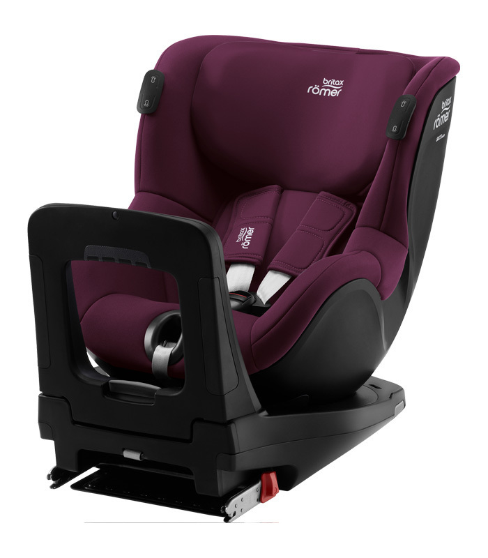 Britax Römer Dualfix iSense + Base iSense Burgundy Red